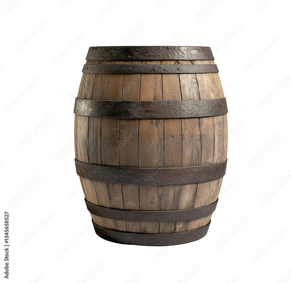 Obraz premium old wooden barrel