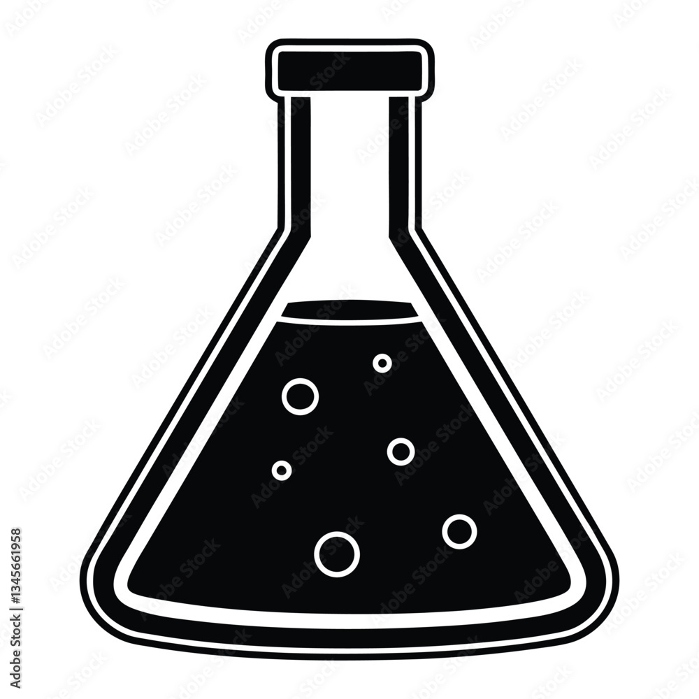vector illustration of laboratory glass icon. vector illustration of laboratory glass icon.