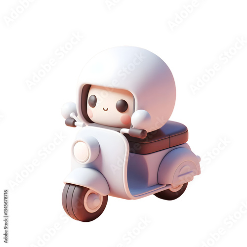 Stylish 3D   illustration for creative projects
