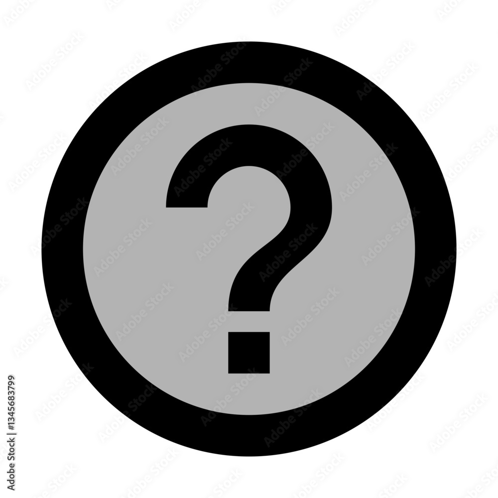 Question Mark in Circle Filled
Question Mark in Circle Filled