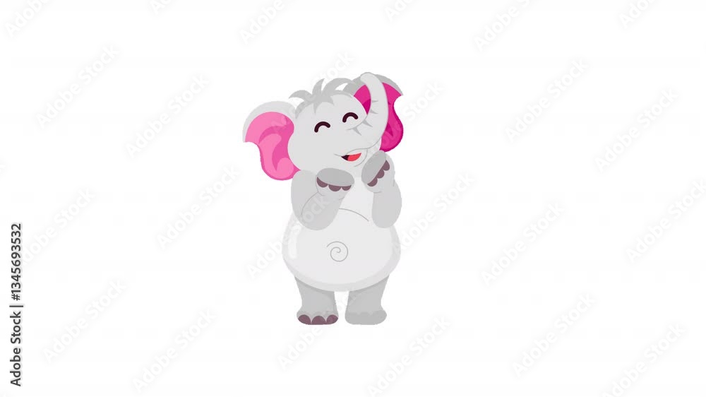 Romantic Elephant Animation Romantic Elephant Animation