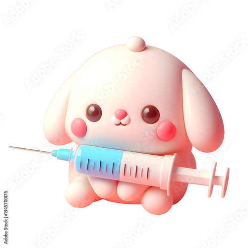 Fun 3D healthy lifestyle art for modern creative works