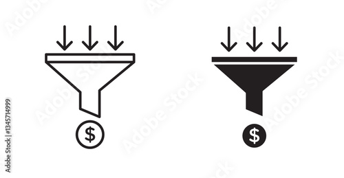 sales funnel icon