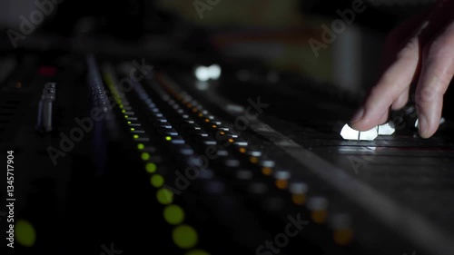 volume control on the mixer