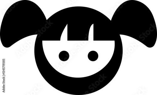 girl icon, generations avatars, Aging and Growing Process vector icons, girls characters template, isolated on transparent background, for social media and networking, apps design and development,