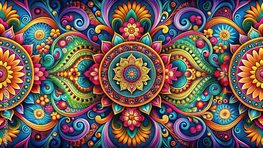 Panoramic Abstract Scrolling Design Patterns: Geometric Background Texture Panoramic Abstract Scrolling Design Patterns: Geometric Background Texture