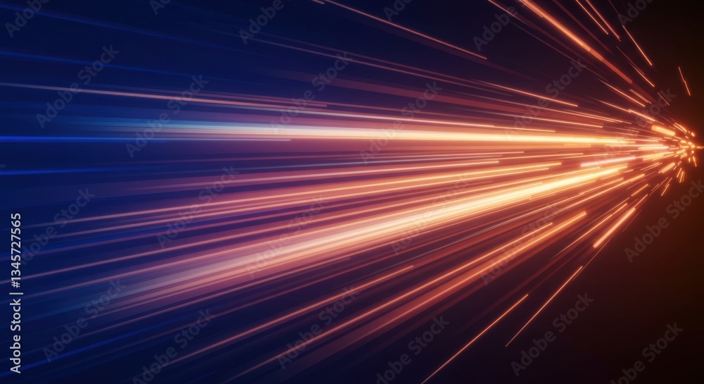Abstract speed lines and motion streaks in a dynamic vector design. Abstract speed lines and motion streaks in a dynamic vector design.