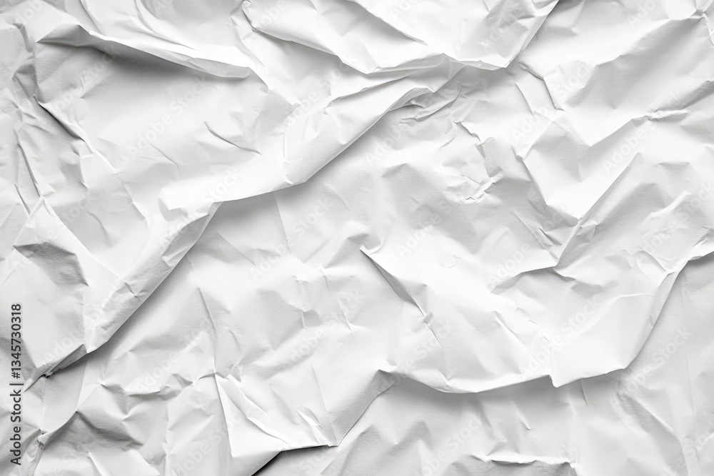 Fototapeta premium A plain white sheet of paper.