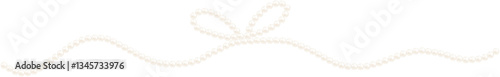 Aesthetic Coquette Bow Pearl Border