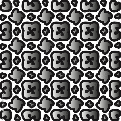 Metal pattern. Abstract metallic background. Wallpaper with repeat pattern.