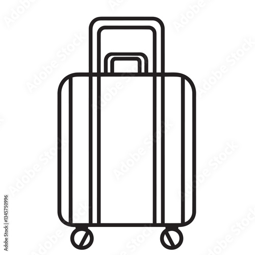 Travel Suitcase with Wheels
