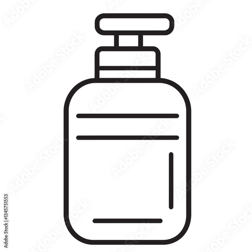 Outline Dispenser Bottle
