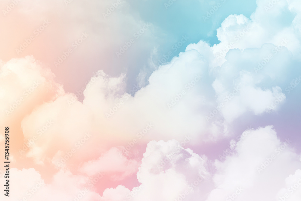 A dreamy, colorful abstract background featuring soft, iridescent clouds. The pastel-toned wisps in blush pink, sky blue, and radiant white create a peaceful, ethereal, and visually harmonious A dreamy, colorful abstract background featuring soft, iridescent clouds. The pastel-toned wisps in blush pink, sky blue, and radiant white create a peaceful, ethereal, and visually harmonious