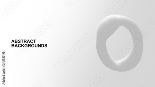 Simple modern white grey abstract background