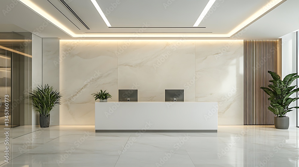 Modern Office Reception Area Design Modern Office Reception Area Design