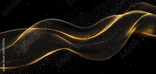 Seamless glowing interstellar light ribbons forming pulsating sacred energy circuits, cybernetic sacred geometry pattern, refined high-tech divine refinement