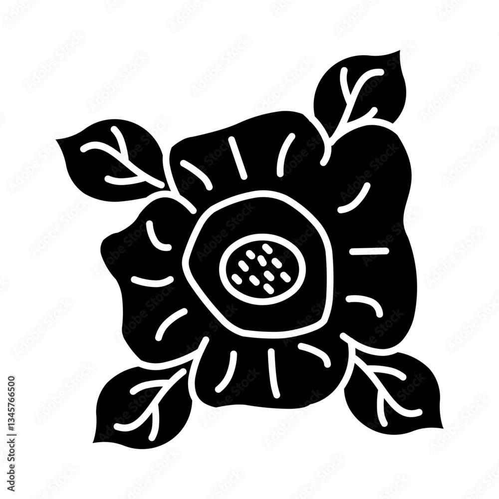 Fototapeta premium Corpse Flower Icon