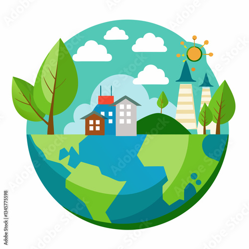 Earth Day is an event celebrated worldwide every year on April 22 to support the protection of the green world environment.