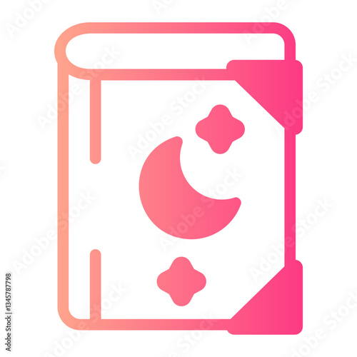 Book  gradient icon