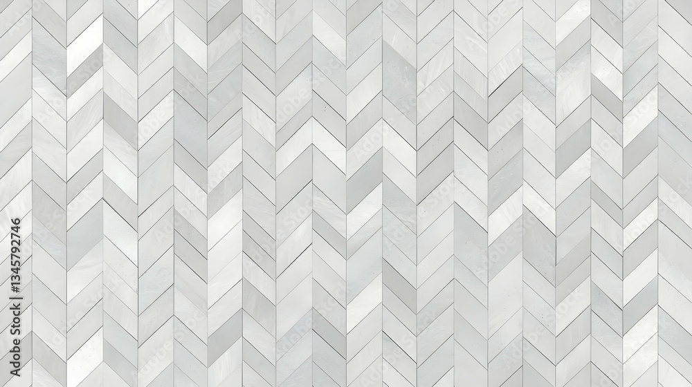 White Chevron Patterned Tile Background with Zigzag Texture for Wall or Flooring Design White Chevron Patterned Tile Background with Zigzag Texture for Wall or Flooring Design