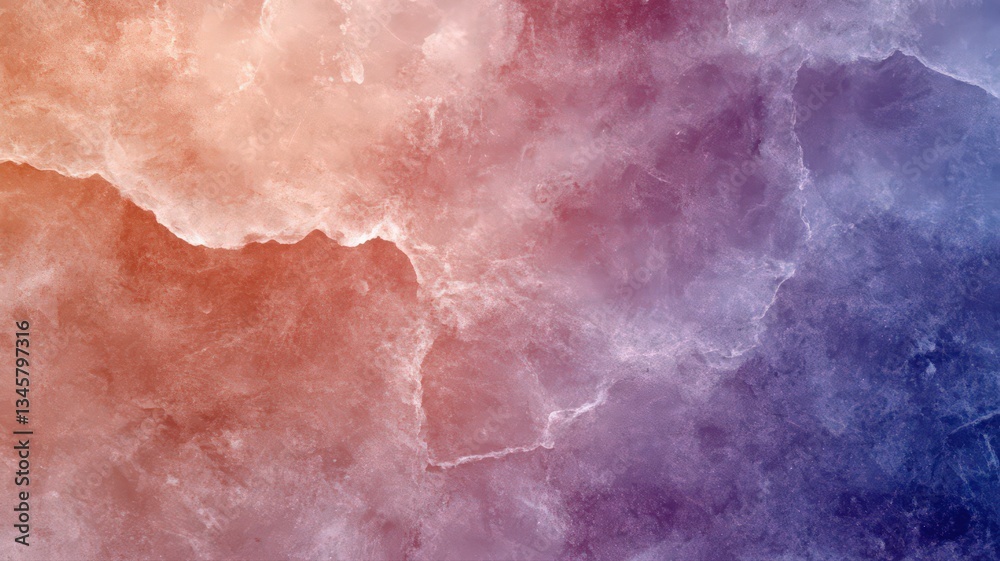 Fototapeta premium Abstract Watercolor Texture Background with Orange, Purple, and Blue Hues