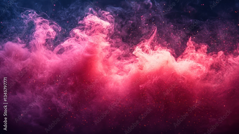 Fototapeta premium Abstract Smoke and Particles