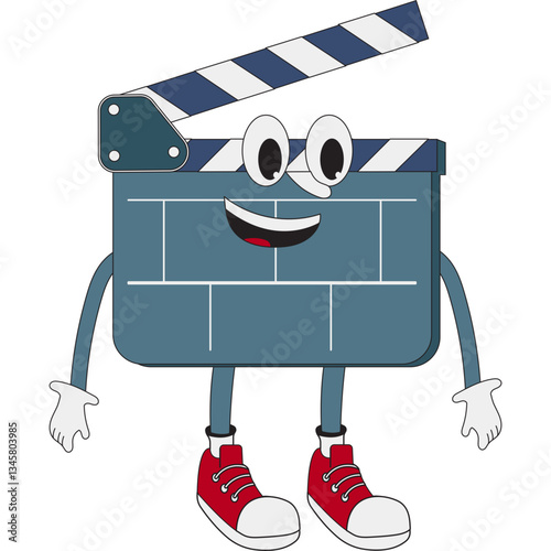 Movie Clapboard Character