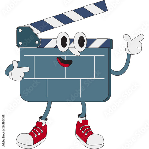 Movie Clapboard Character