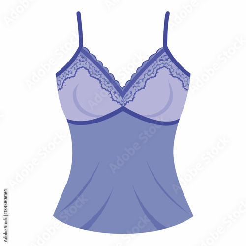 lace trimmed camisole with delicate straps