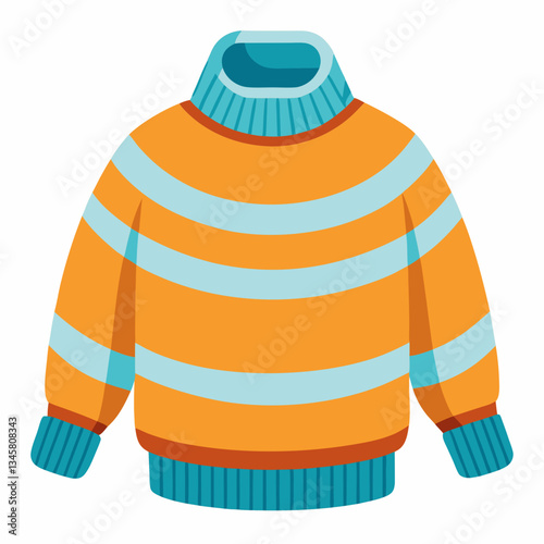 cozy knit sweater with ribbed cuffs  