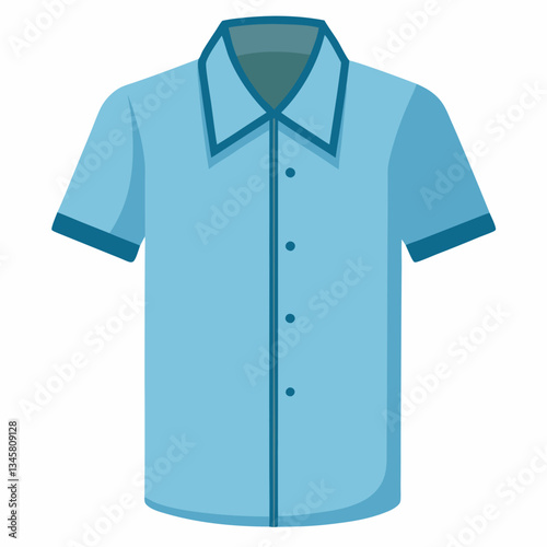 breathable linen shirt with short sleeves