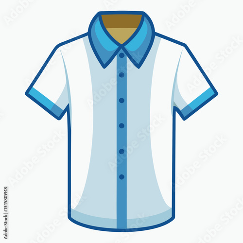 breathable linen shirt with short sleeves