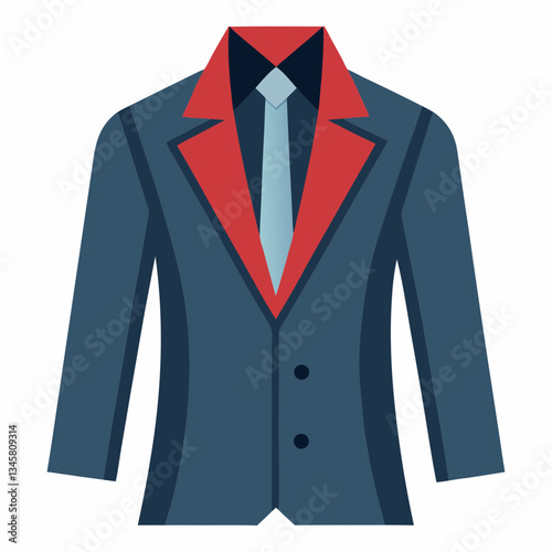 formal blazer with structured shoulders