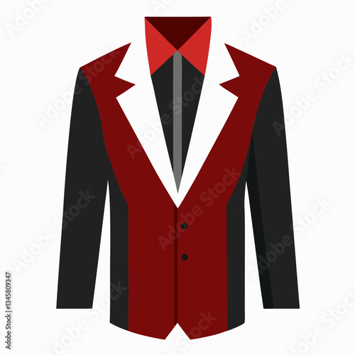 formal blazer with structured shoulders