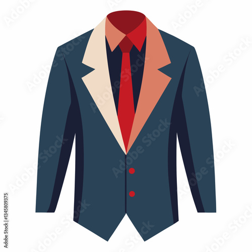 formal blazer with structured shoulders