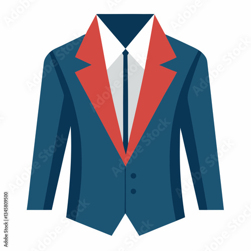 formal blazer with structured shoulders