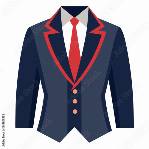formal blazer with structured shoulders