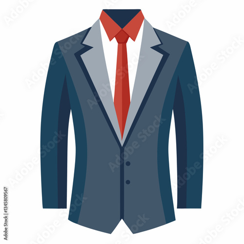 formal blazer with structured shoulders