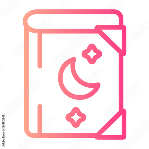 Book  gradient icon