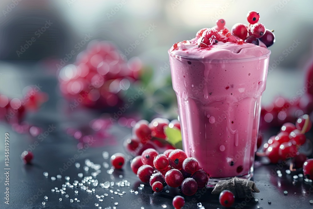 Ultra Hd Image of Currant Smoothie on Dark and White Background Ultra Hd Image of Currant Smoothie on Dark and White Background