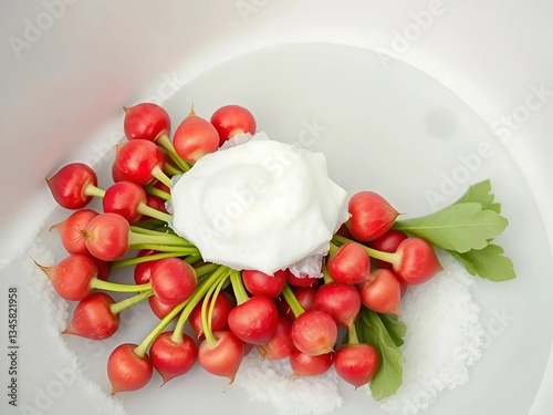 mozzarella and tomatoes