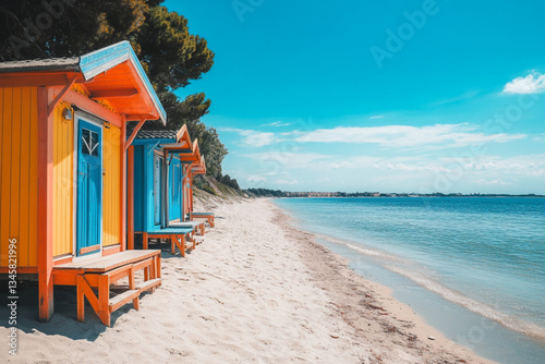 Arafed windmills on a mountain side with a valley in the background