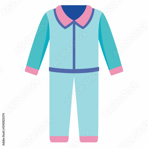 soft pajama set with long sleeves