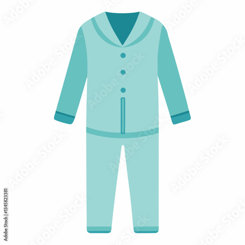 soft pajama set with long sleeves