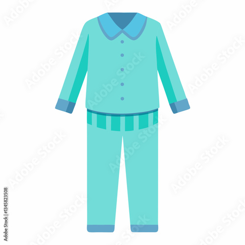 soft pajama set with long sleeves