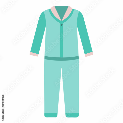soft pajama set with long sleeves