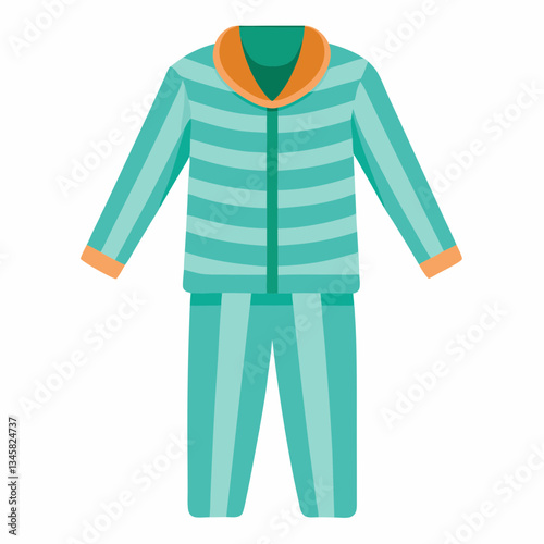 soft pajama set with long sleeves