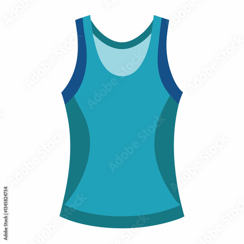 breathable workout tank top with racerback cut