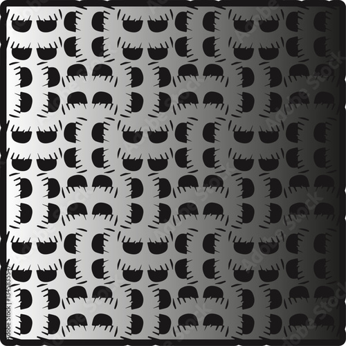 Metal pattern. Abstract metallic background. Wallpaper with repeat pattern.