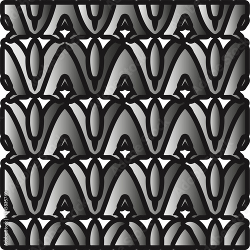 Metal pattern. Abstract metallic background. Wallpaper with repeat pattern.